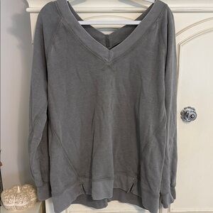 Green medium aerie V-Neck Women's sweatshirt